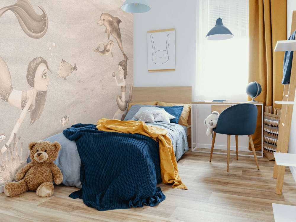 Zeemeerminnen wereld in taupe