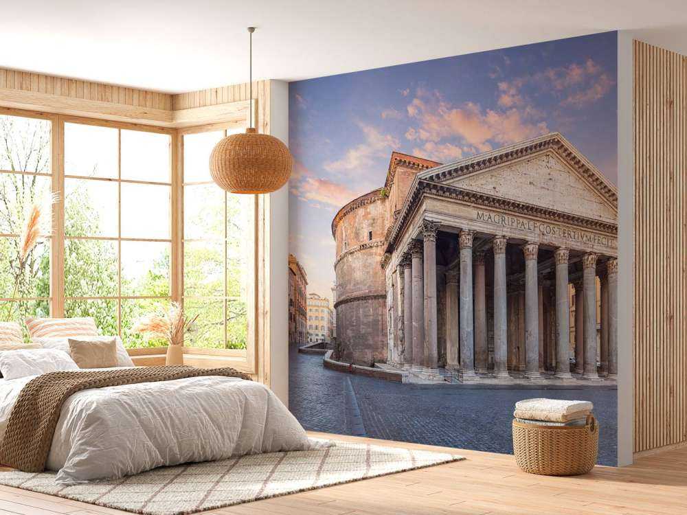 Uitzicht op het Pantheon