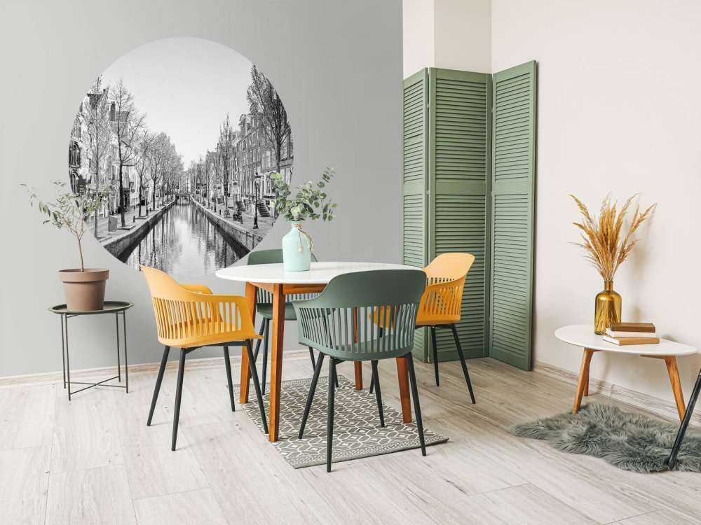 Amsterdam in zwart wit