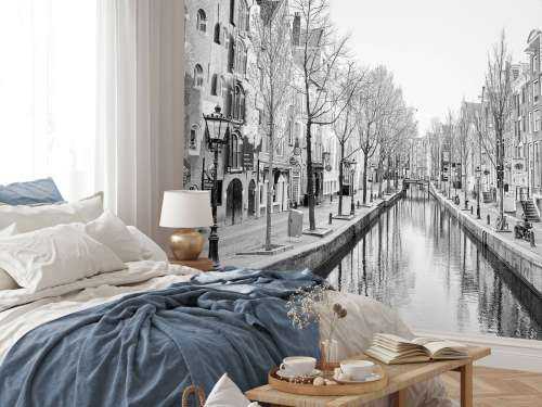 Amsterdam in zwart wit