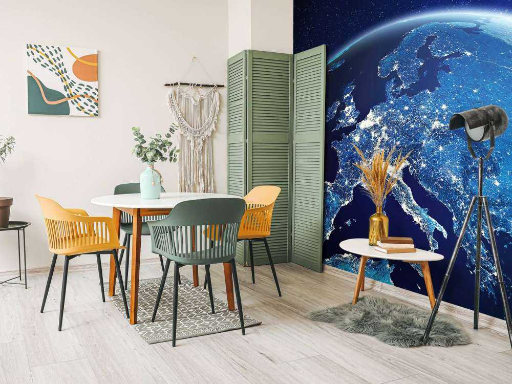 3D Wereld in de nacht