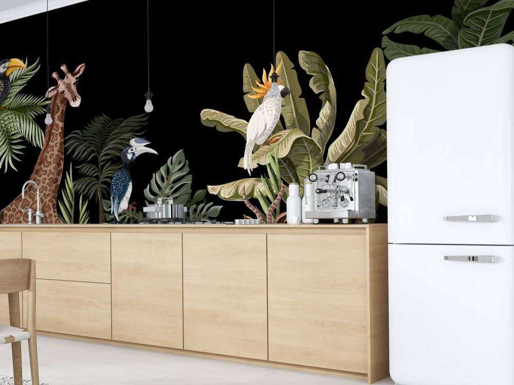 Verschillende jungle dieren