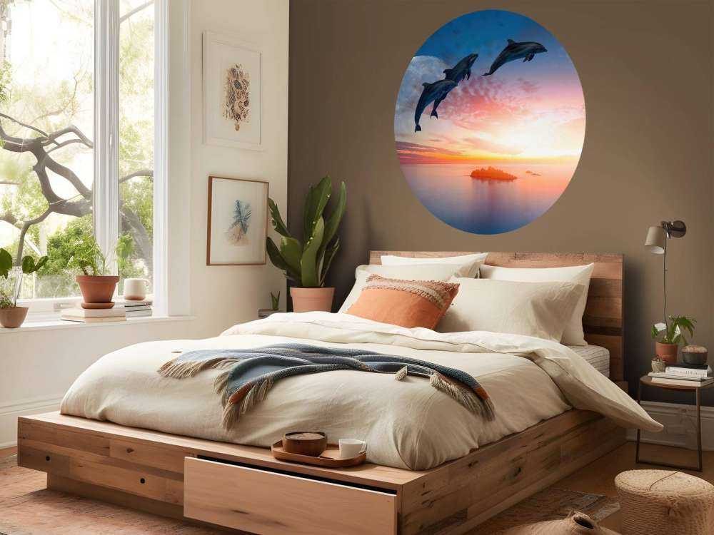 Dolfijnen in de nacht