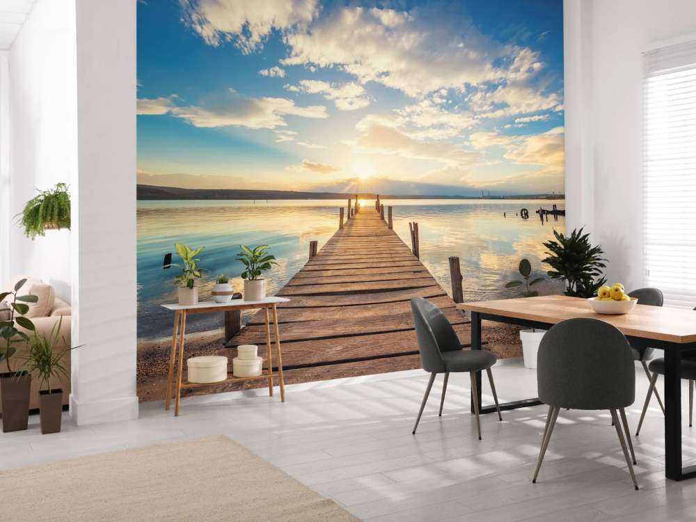 Steiger aan het meer