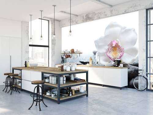 Witte orchidee
