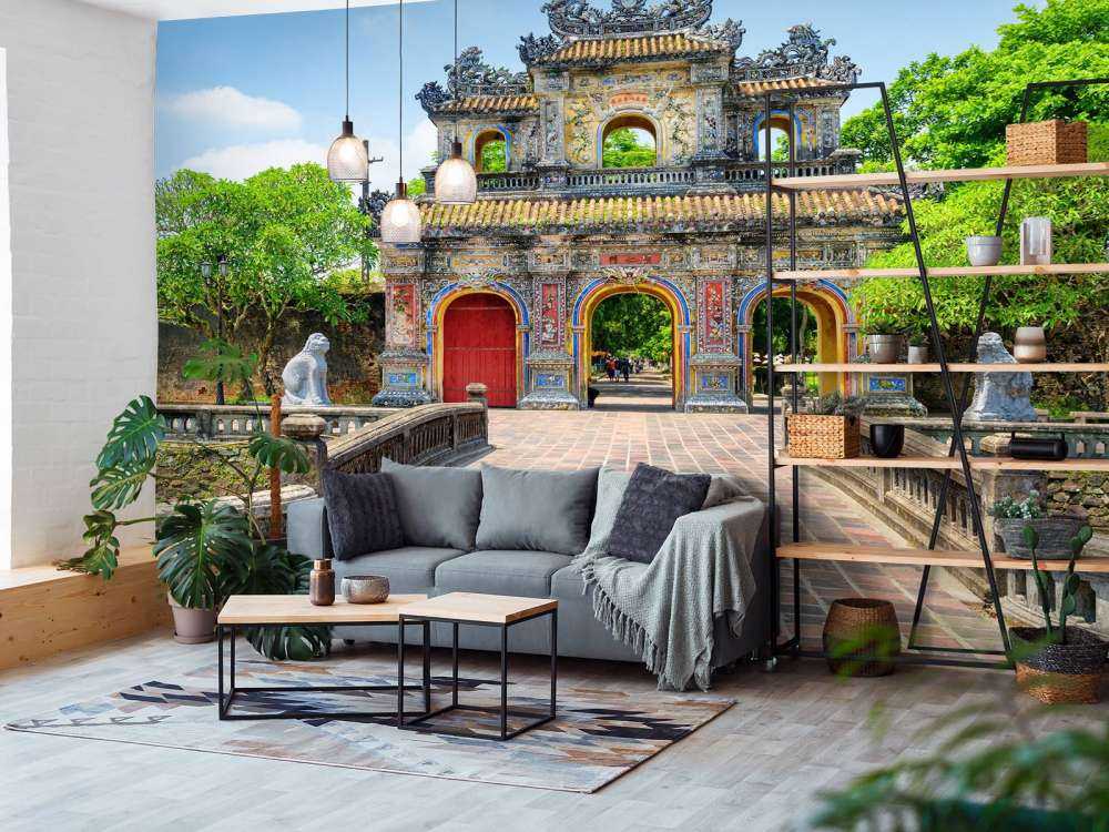 Hien Nhon Gate in Vietnam