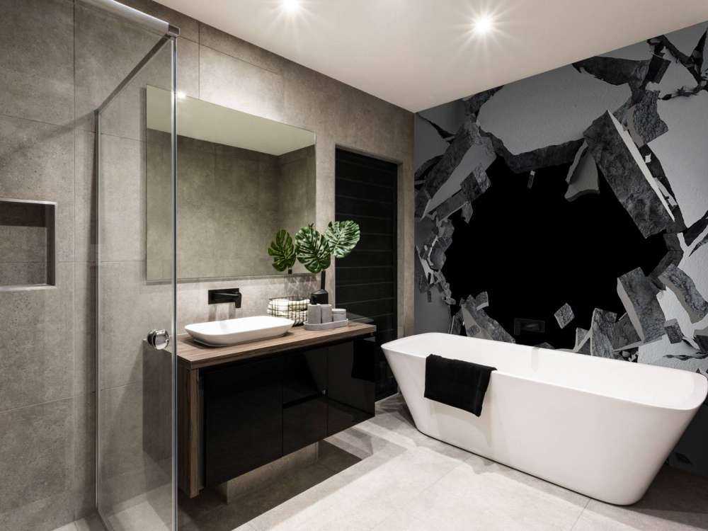 Gebarsten betonnen muur