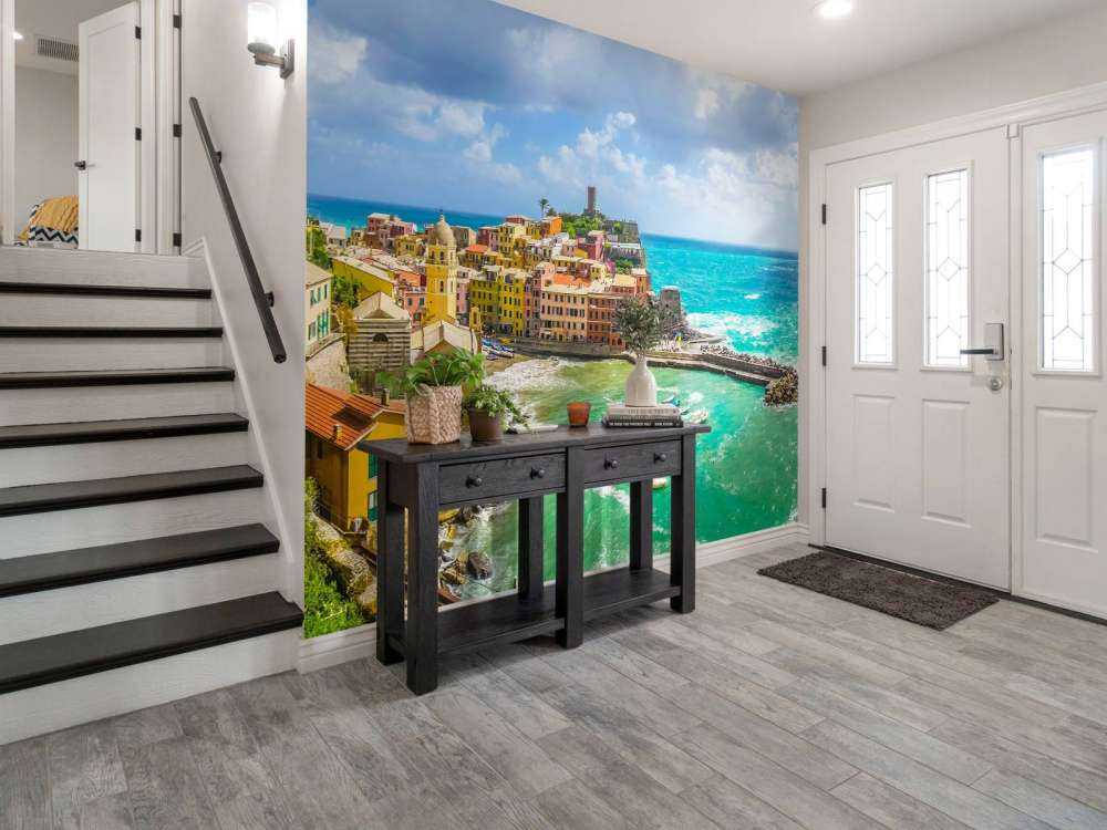 Uitzicht op het dorpje Vernazza