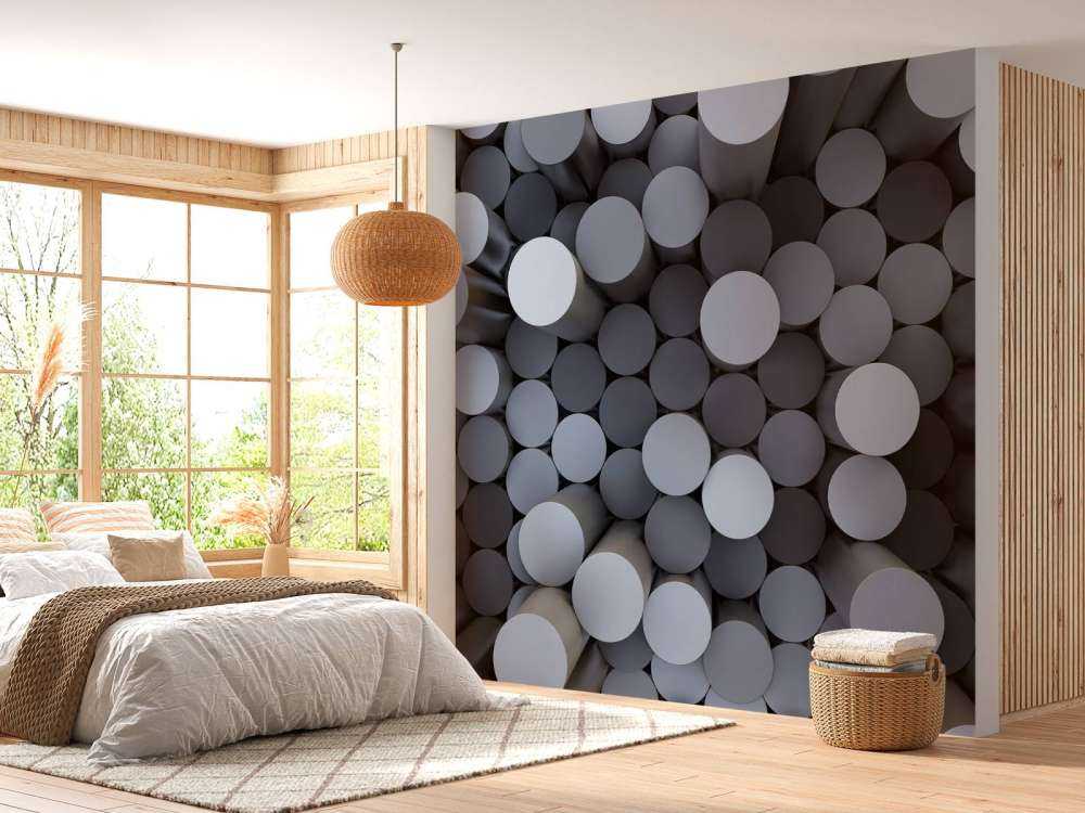 Kleurrijke cilinders