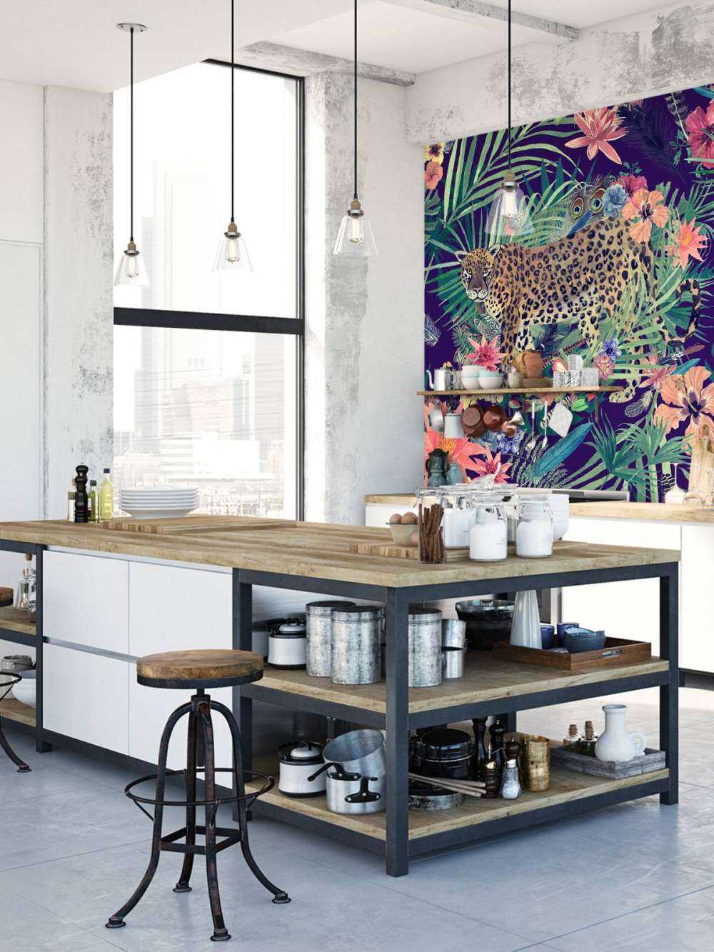 Jungle print met luipaarden