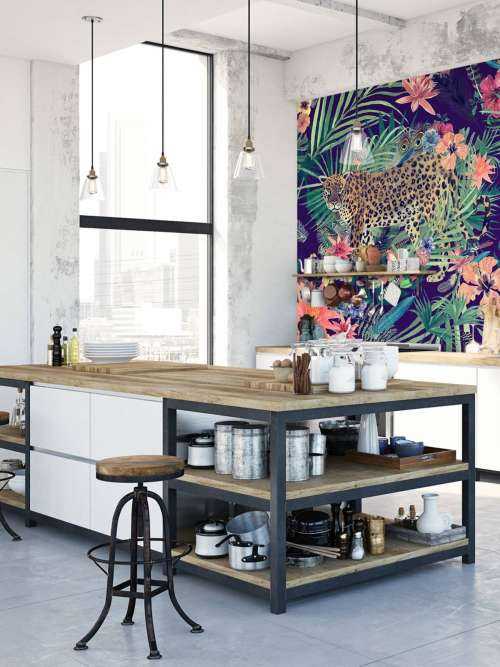 Jungle print met luipaarden