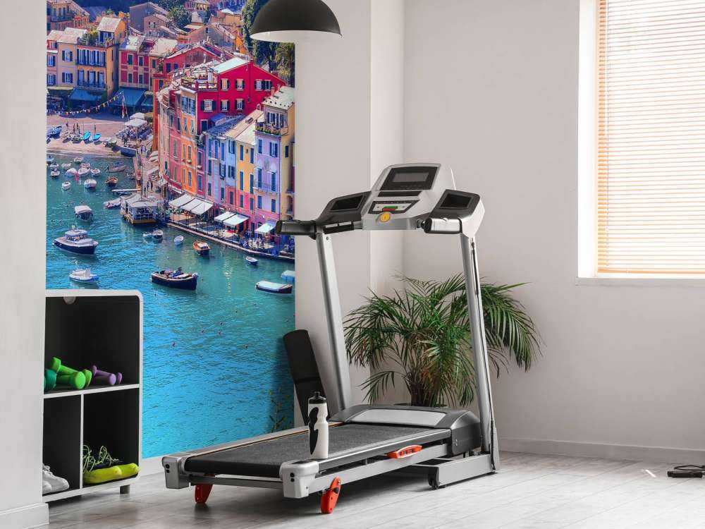 Kleine haven in Italië