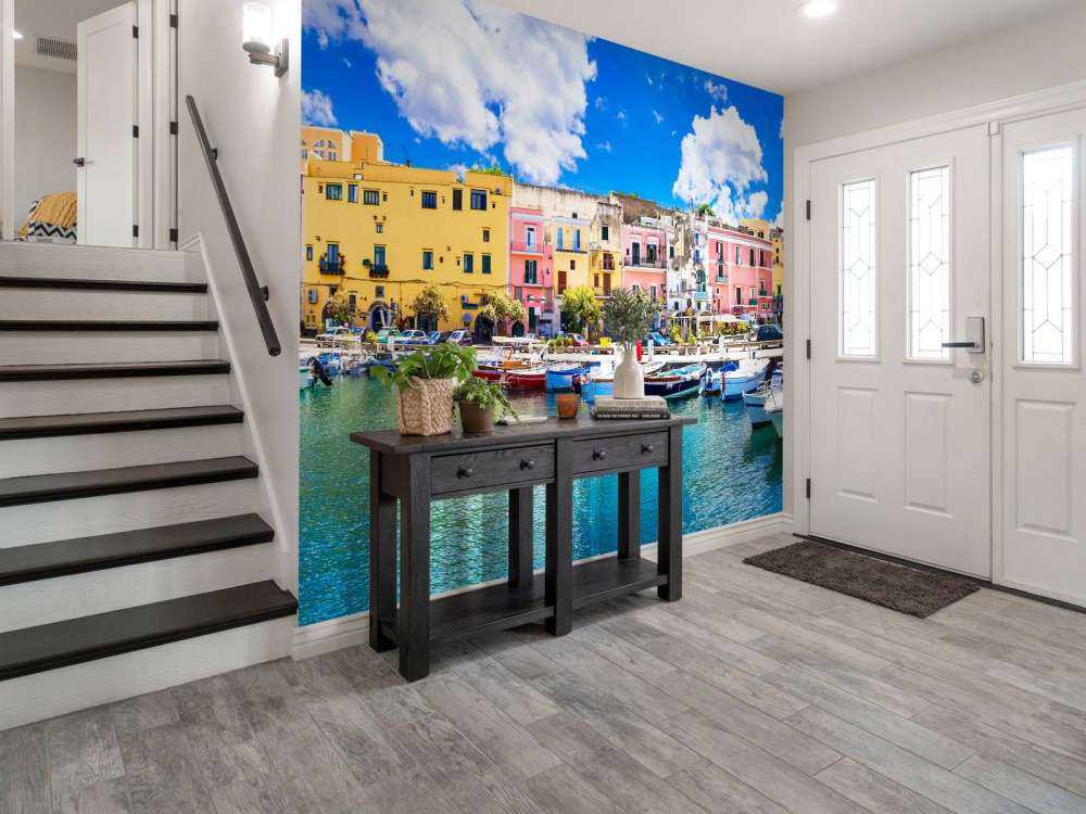 Een kleurrijk eilandje in Italië