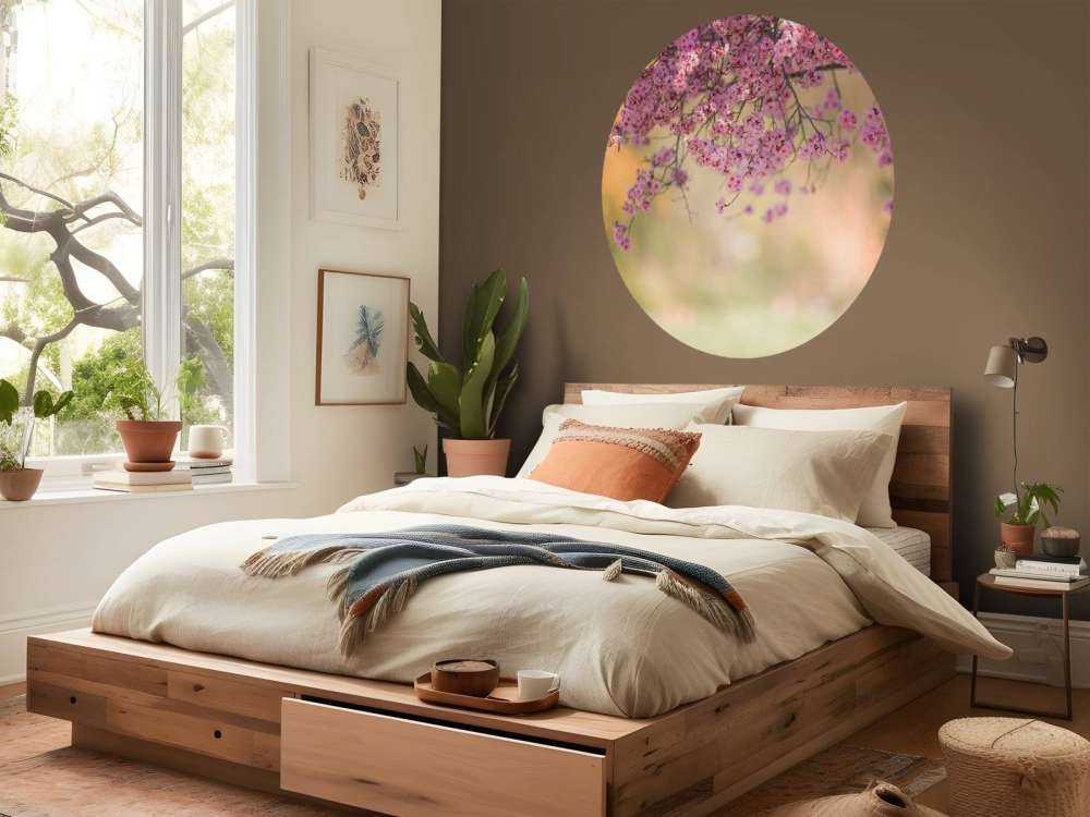 Bloesem met wazige achtergrond