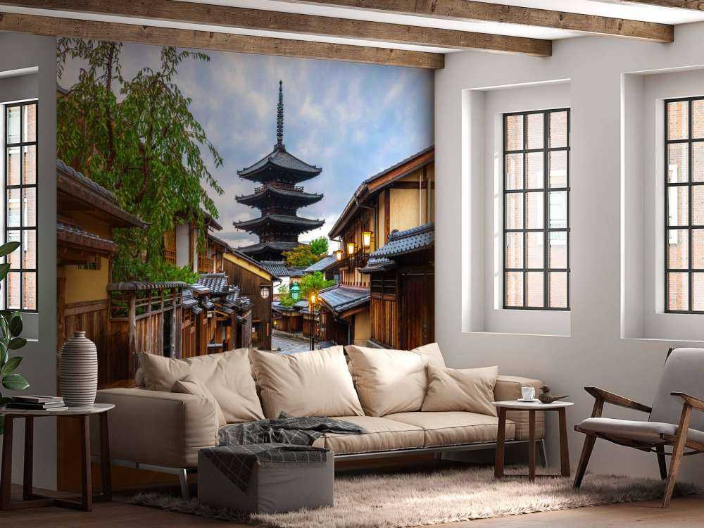 Yasaka Pagoda in de ochtend