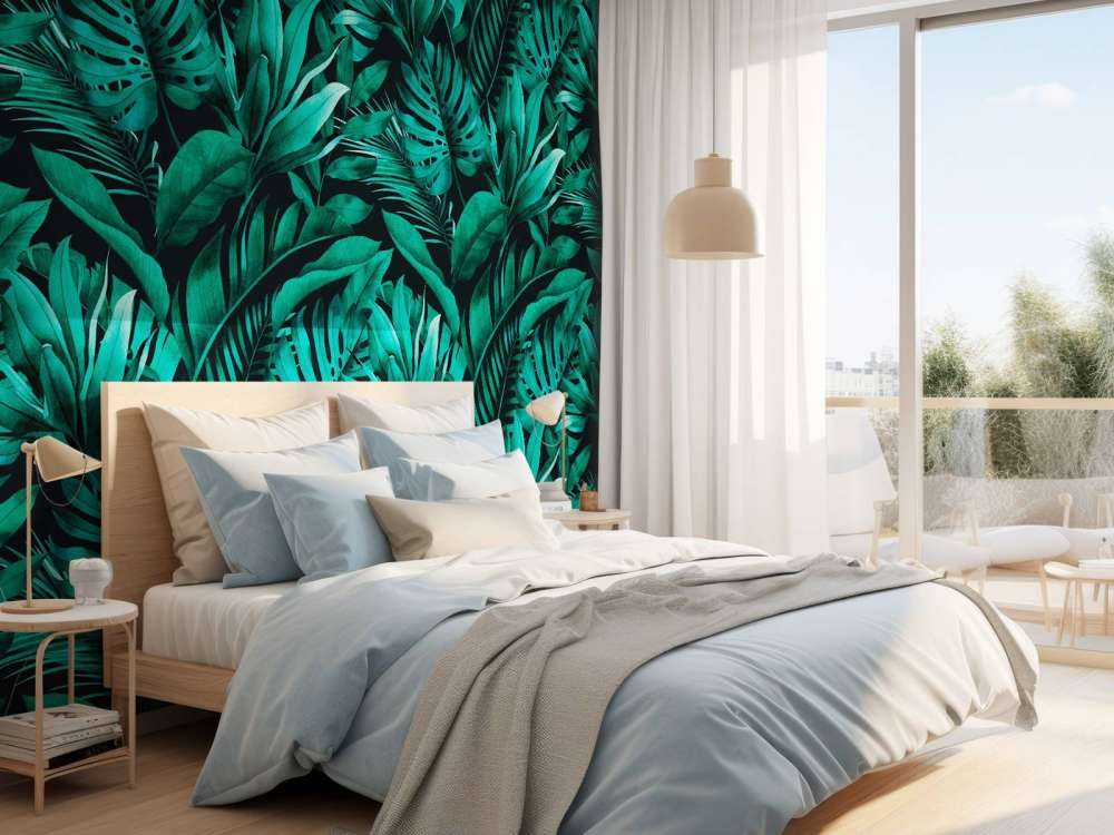 Verschillende groene bladeren