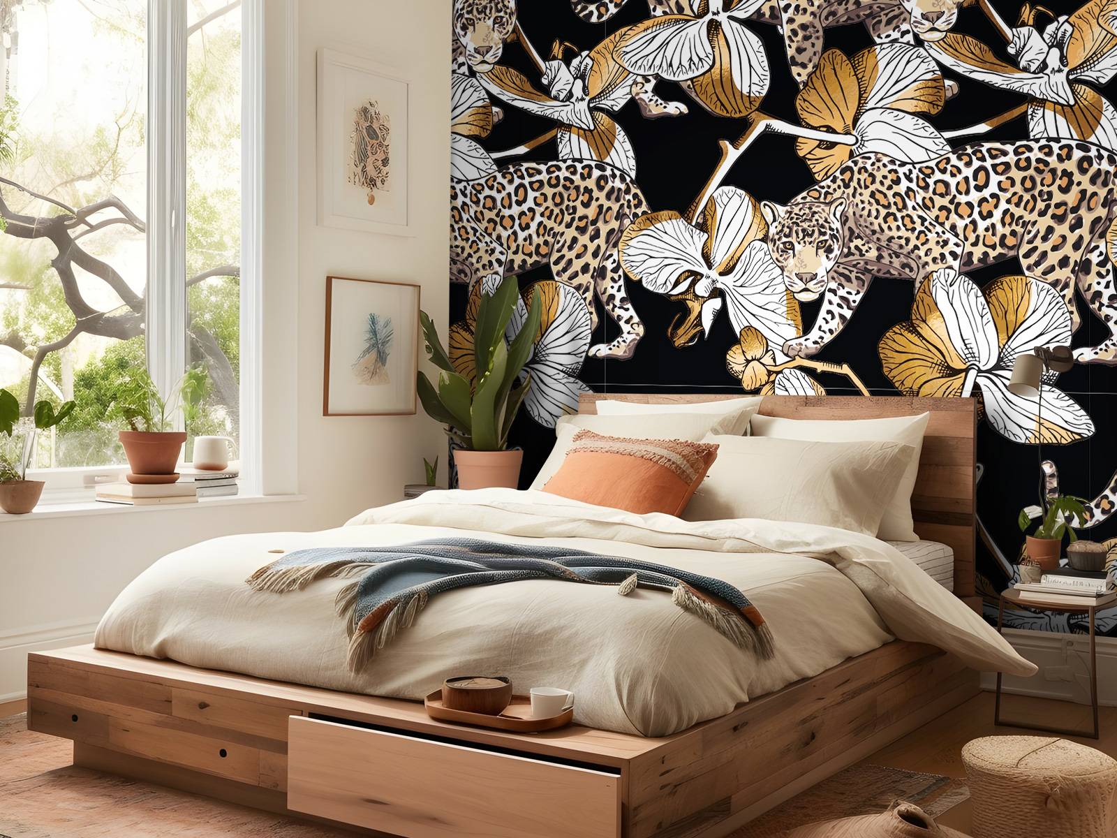 Jaguars tussen de orchideeën