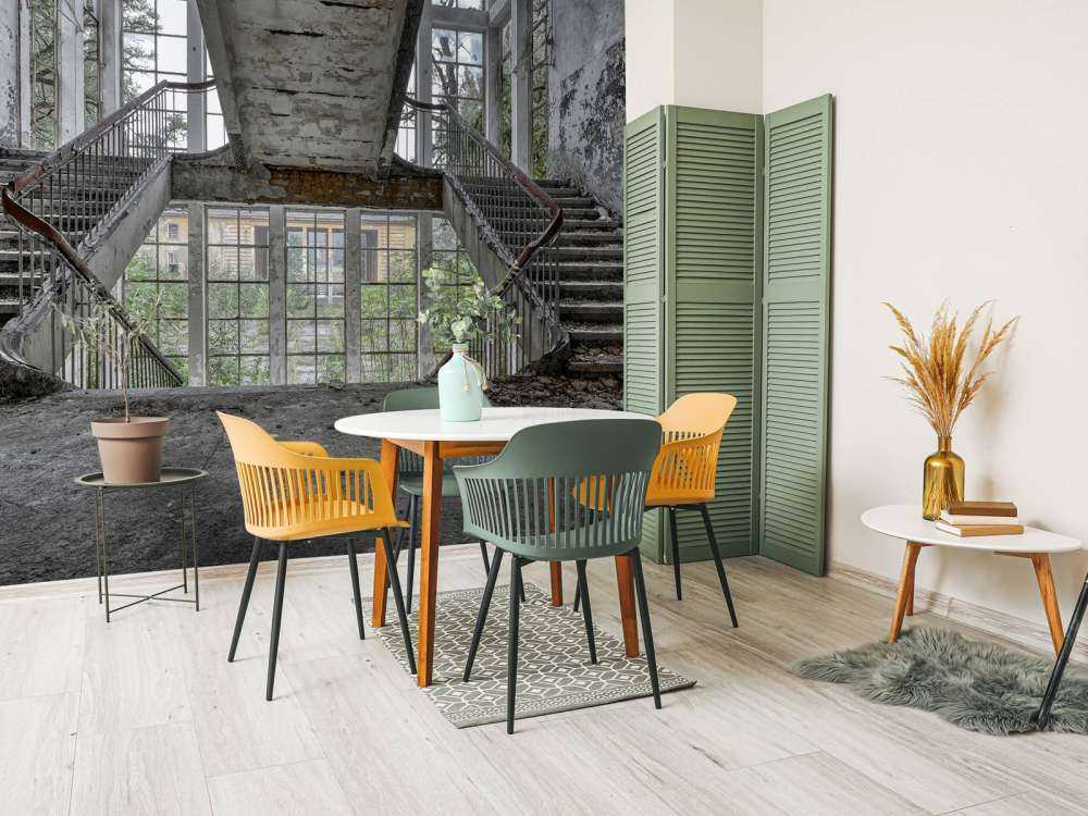 Verlaten trappenhuis