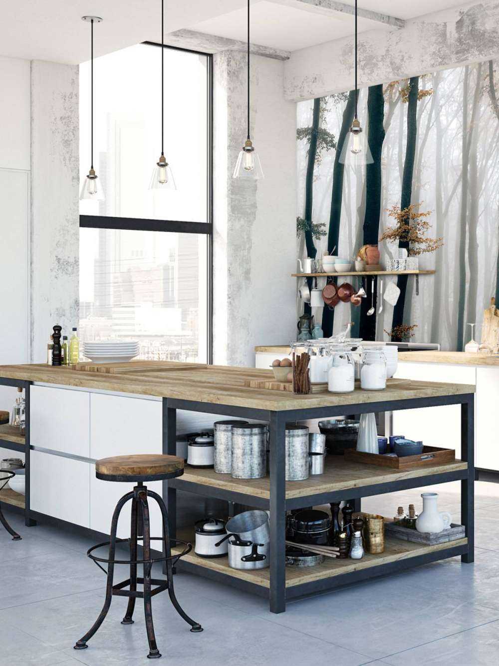 Mist in het beukenbos