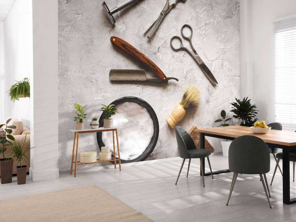 Herenkapper hulpmiddelen