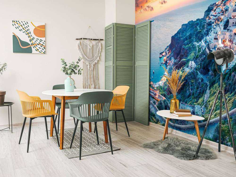 Zonsondergang op Santorini