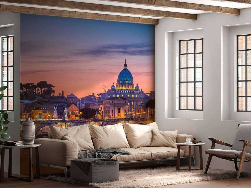 Sint-Pieter in de avond