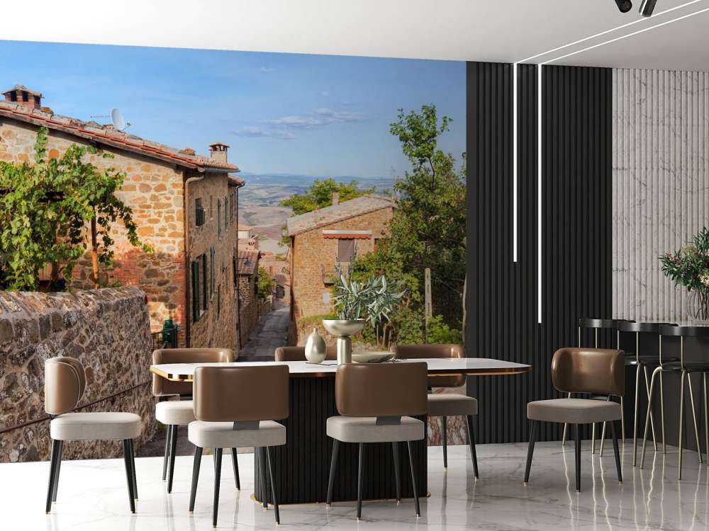 Smal straatje in Italië