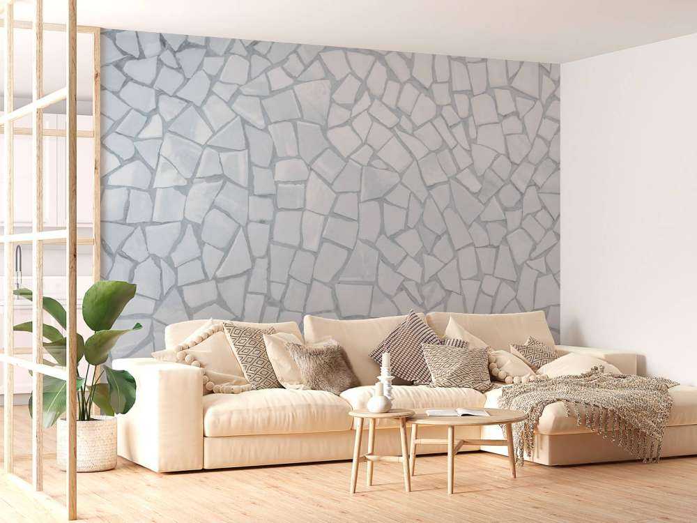 Lichte mozaïek steentjes