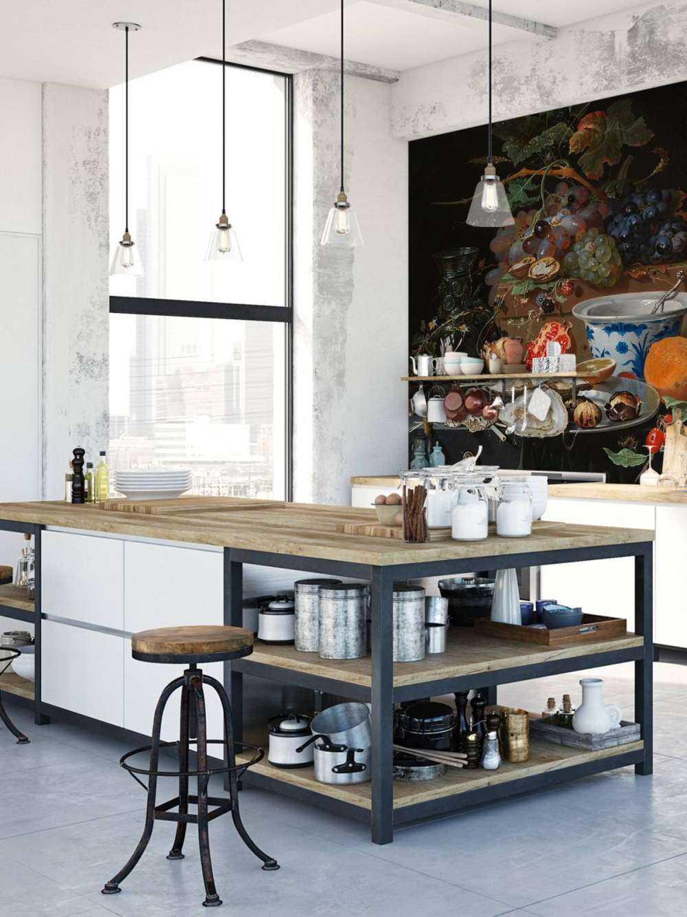 Stilleven met vruchten, oesters en een porseleinen kom