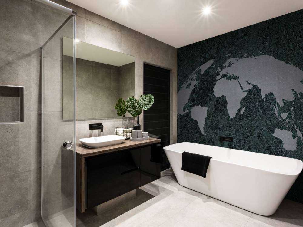 Wereldkaart met structuur