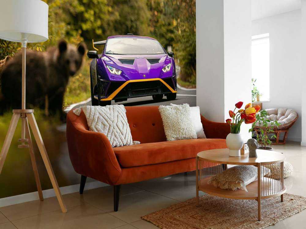 Lamborghini vs. wildernis