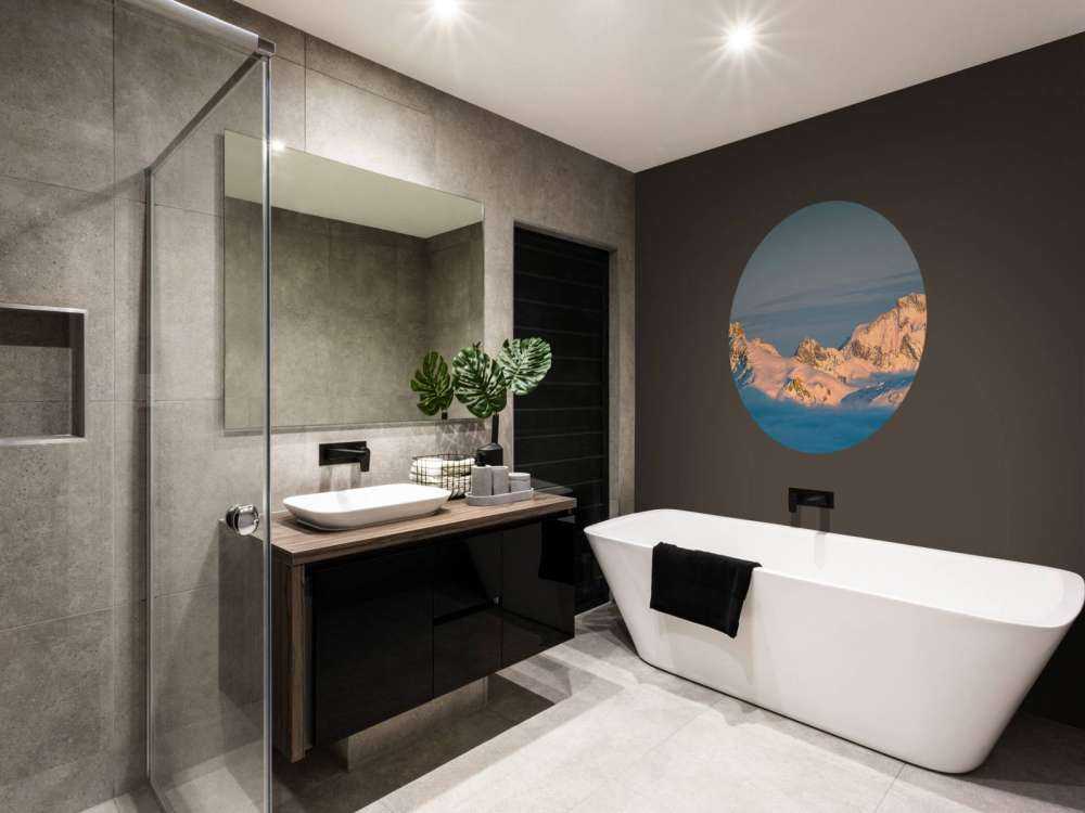 Gouden Gloed Op Bergtoppen