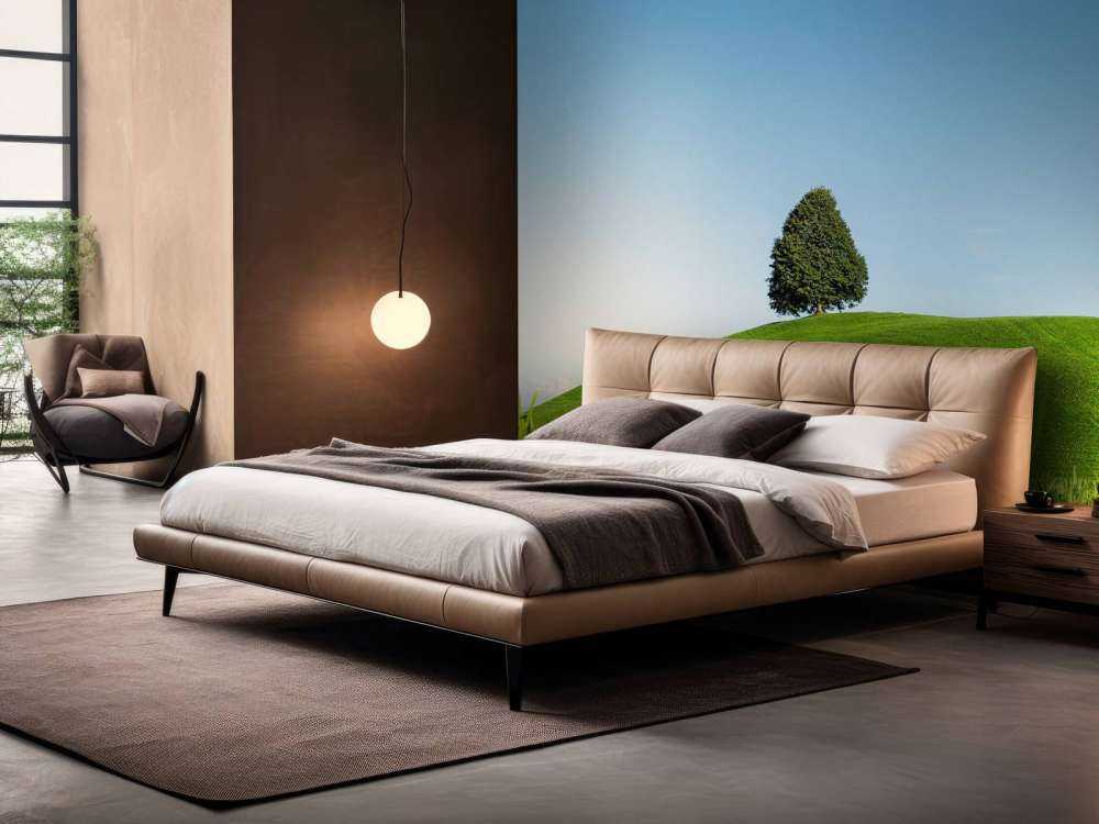 Eenzame boom op groene heuvel