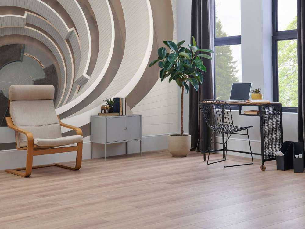 Pathway through the autumn forest