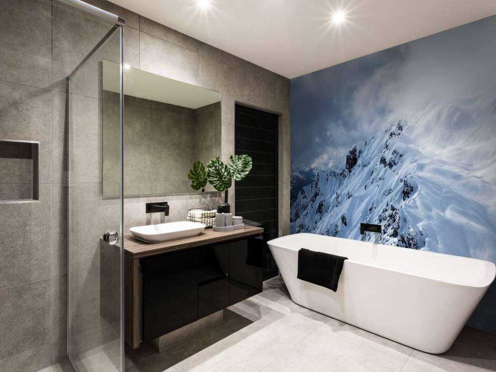 Verse sporen in stille sneeuwhelling