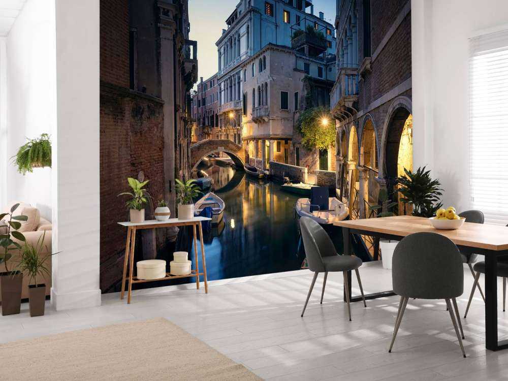 Avondglow over de Gracht