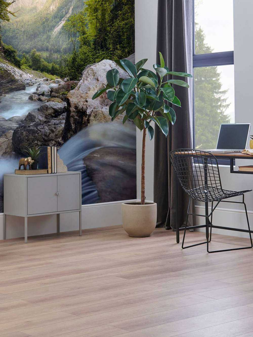 Bergstroom in de Wildernis