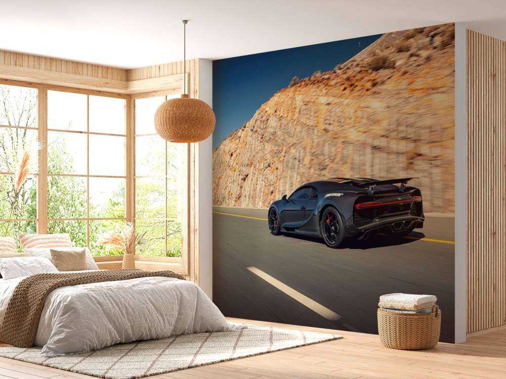 Bugatti Chiron Pur Sport in actie