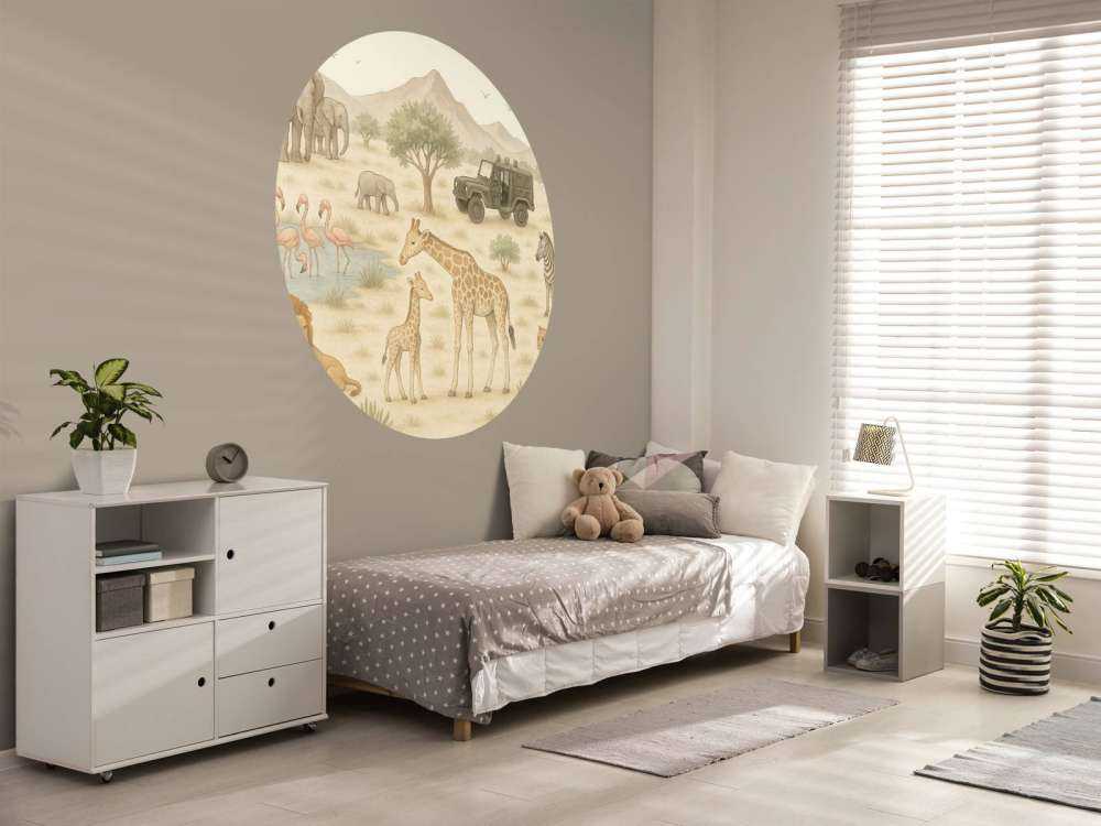 Avontuurlijke safari in de savanne