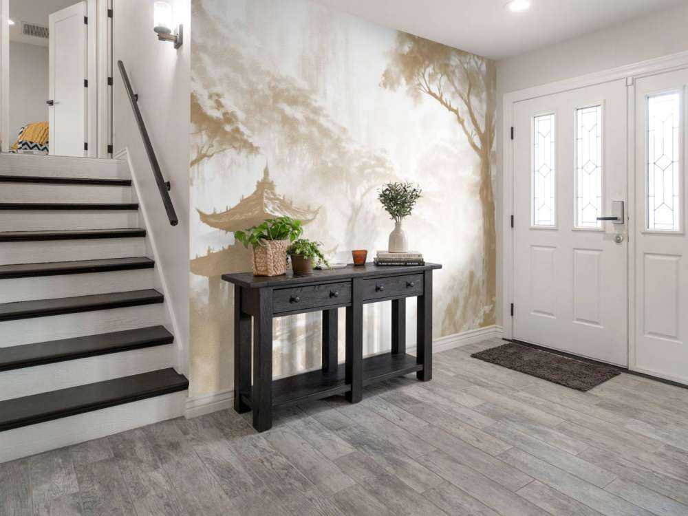 Nevelig Oosters Paviljoen, taupe