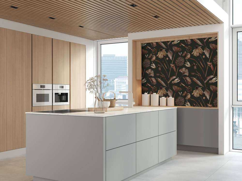 Droge bloemen patroon