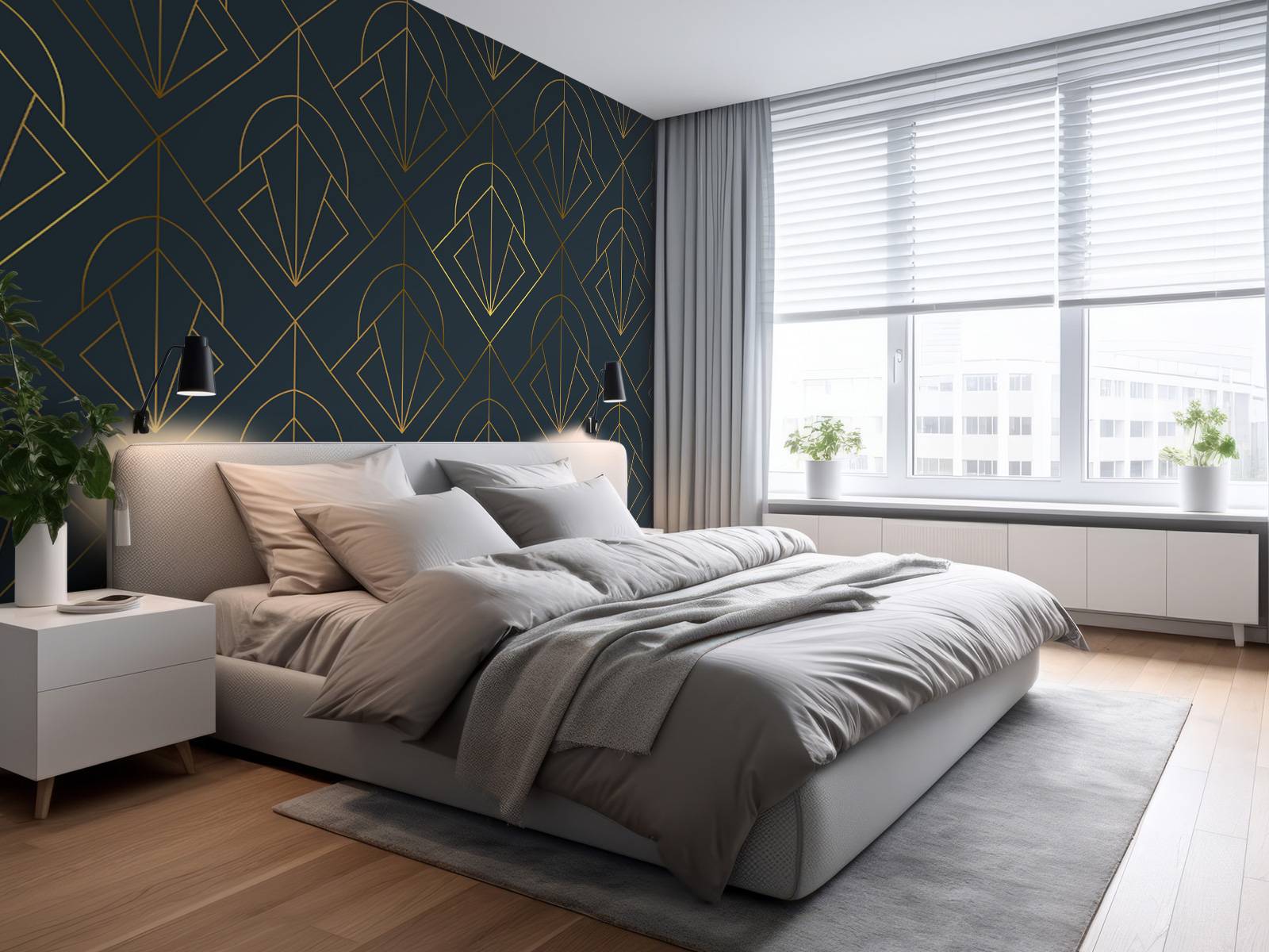 Abstracte art deco