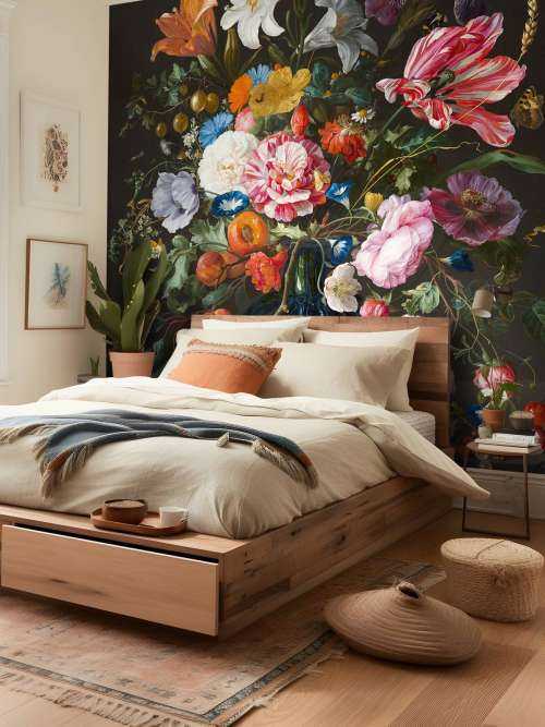Vaas met bloemen