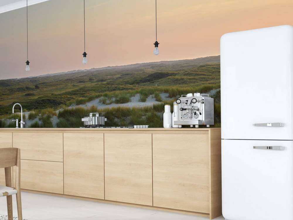 Zonsondergang in de duinen