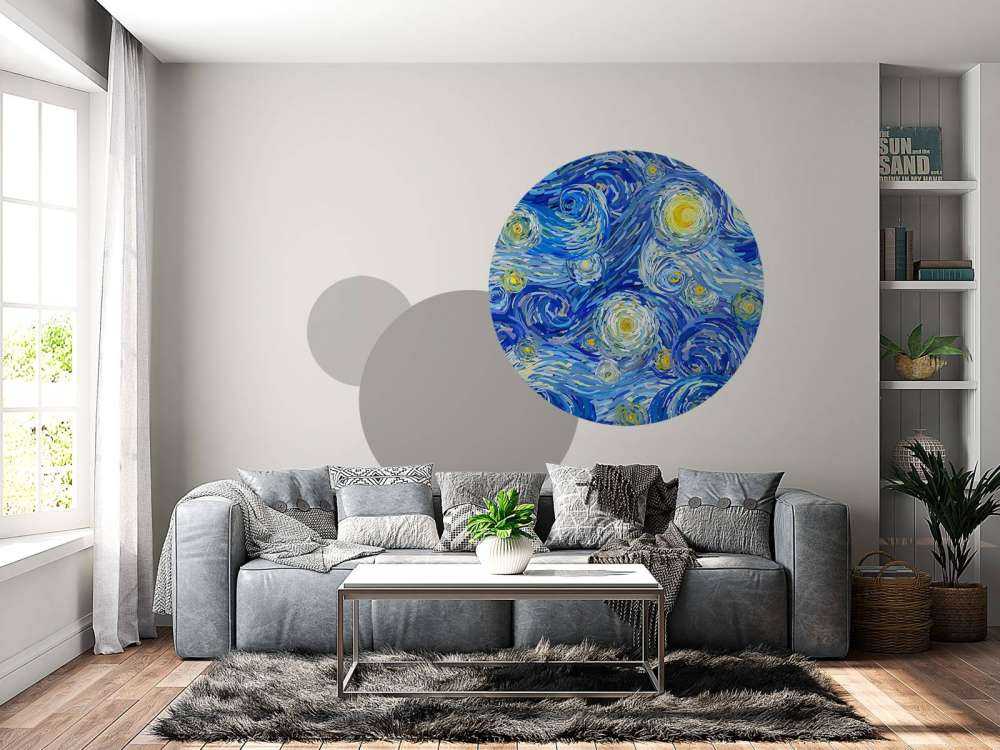Sterrennacht illustratie