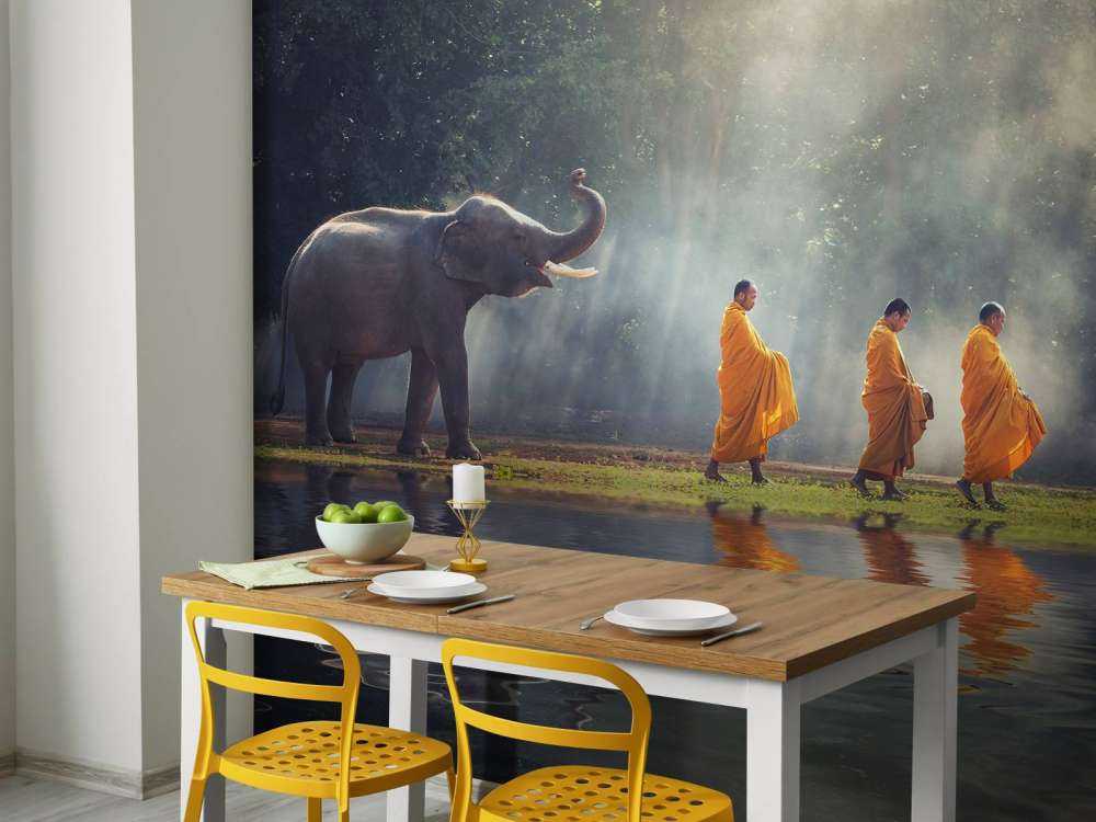 Olifant en boeddhisten