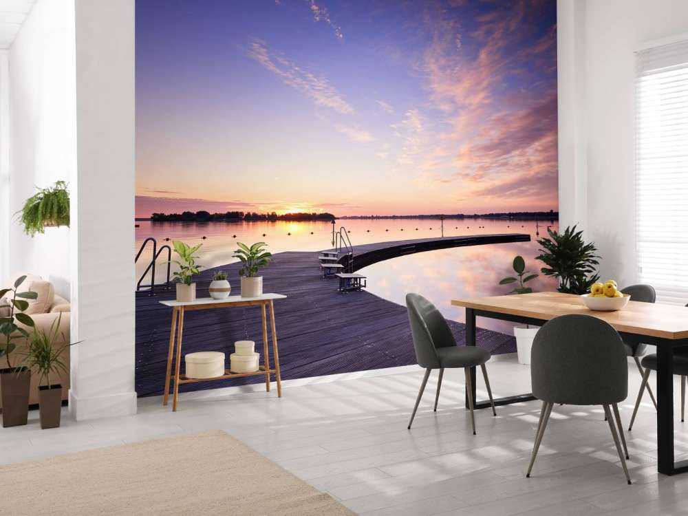 Zwemsteiger met startblokken