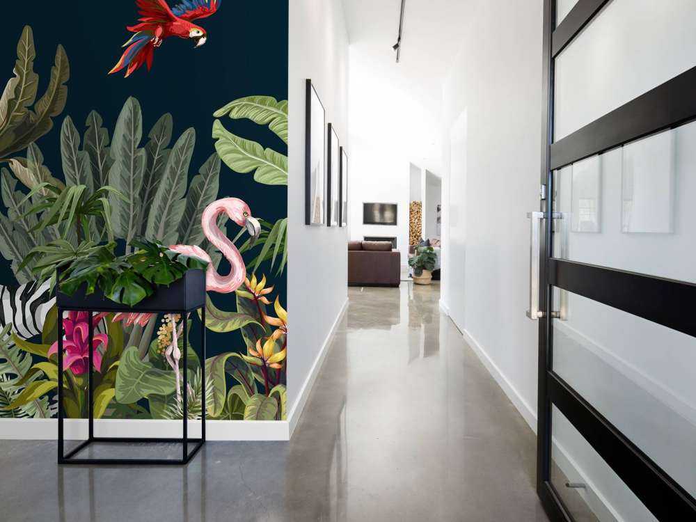 Gekleurde jungle dieren