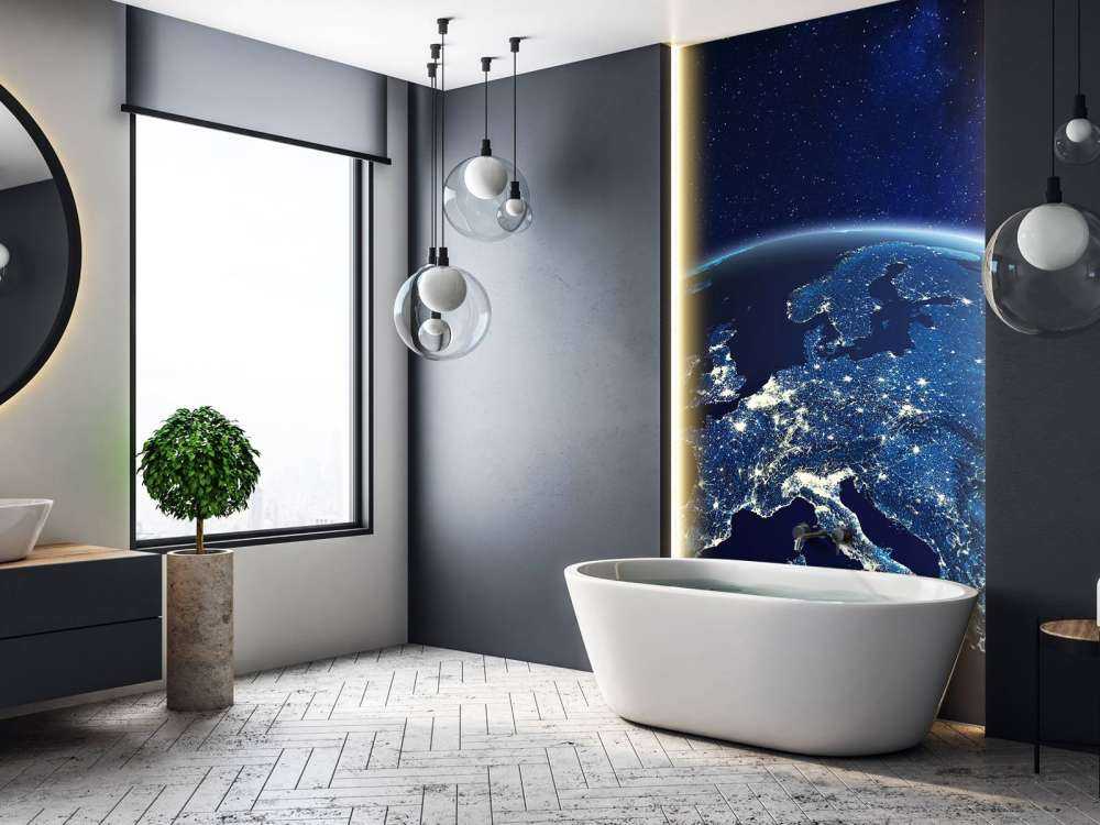 3D Wereld in de nacht
