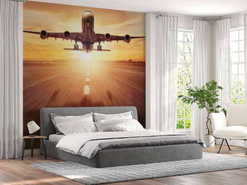 Fotobehang vliegtuig